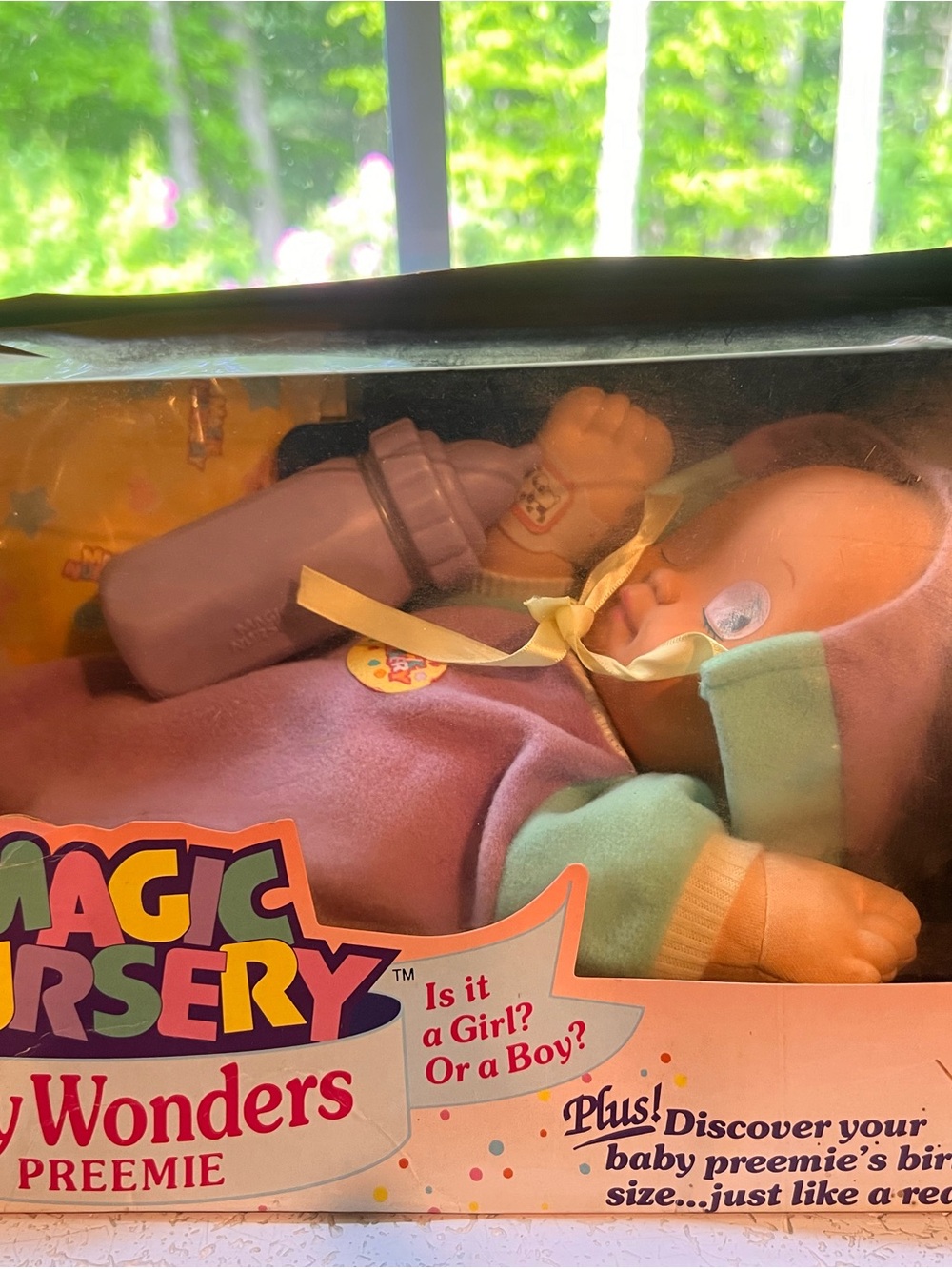 Rare Vintage Magic Nursery Preemie Doll, unopened in original bix